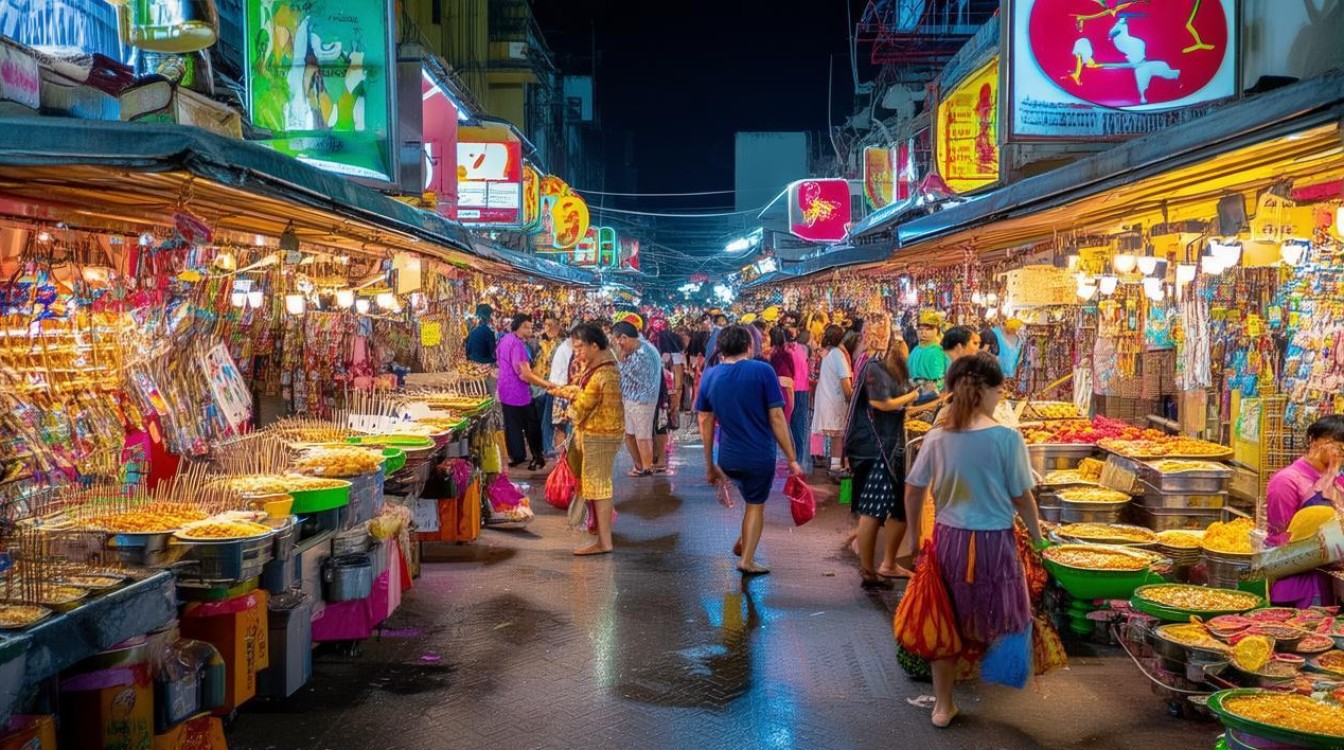 曼谷夜市攻略,哪些特色美食不容错过?购物、娱乐如何规划?