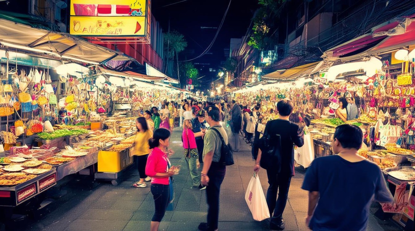 曼谷夜市攻略,哪些特色美食不容错过?购物、娱乐如何规划?