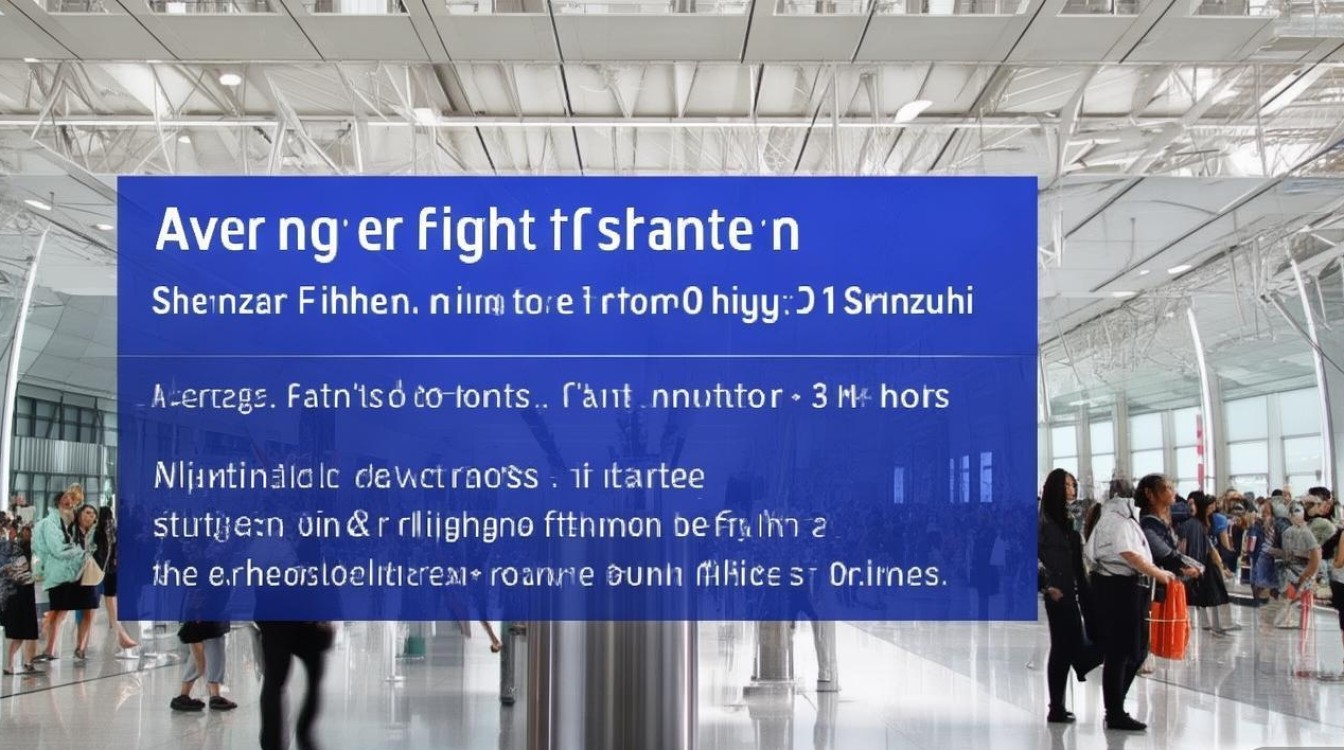 深圳飞往上海航班通常需时多久?不同航班时长如何?