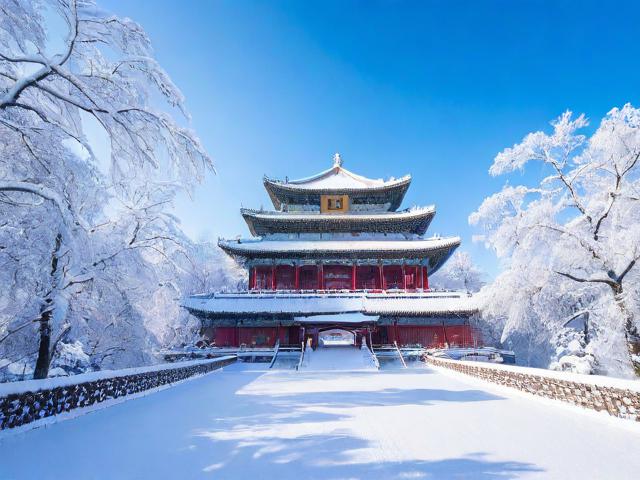 哪里的旅游景点冬天一直有雪