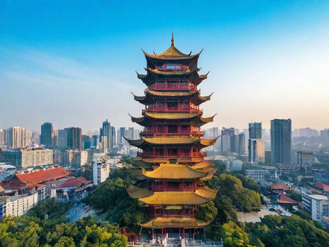 黄鹤楼旅游景点在哪里啊图片高清