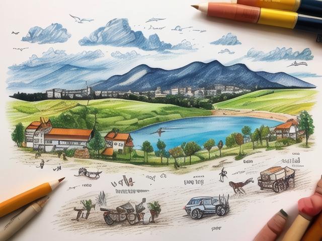 创意手绘旅游攻略图是如何设计的?
