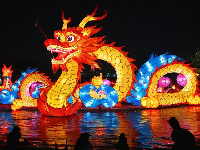 五龙河梦幻灯会旅游景点在哪里