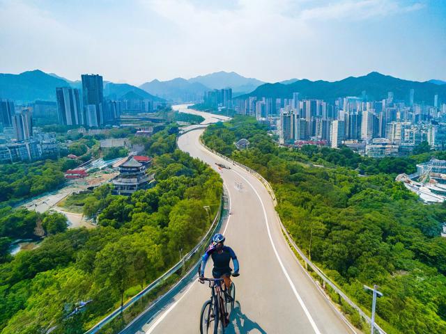 咸宁骑自行车旅游景点在哪里