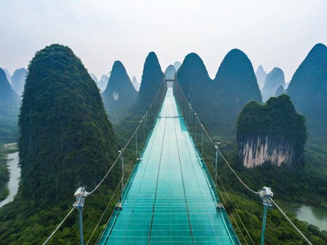 广西3D玻璃桥旅游景点在哪里