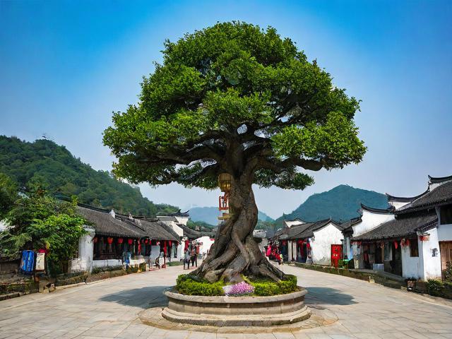 东华村潮乡旅游景点许愿树在哪里