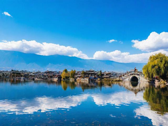 哪里可以找到云南大理旅游景点的图片?