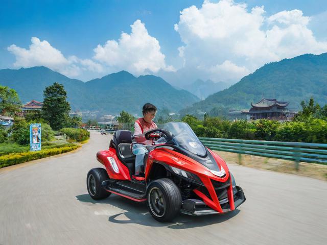 玉溪开卡丁车旅游景点在哪里