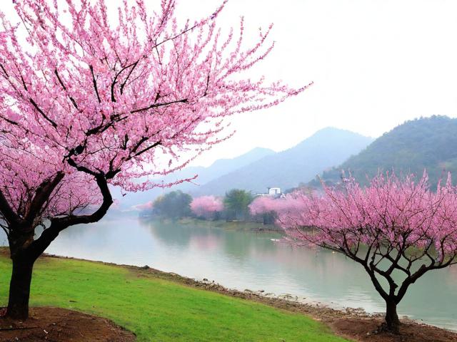 芦溪旅游景点哪里有桃花