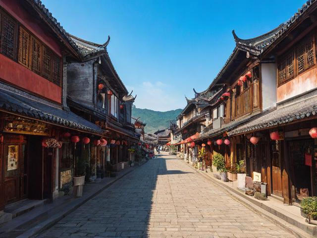 旅游景点一条街在哪里啊