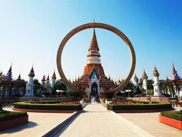 那个像大圆圈的旅游景点叫什么?