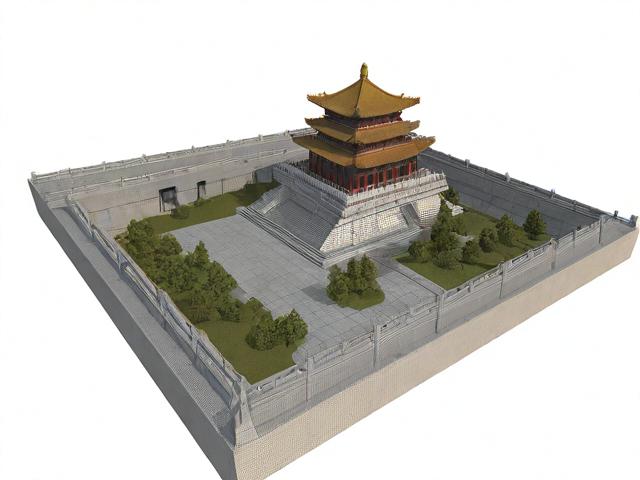 旅游景点3D立体模型是什么样?