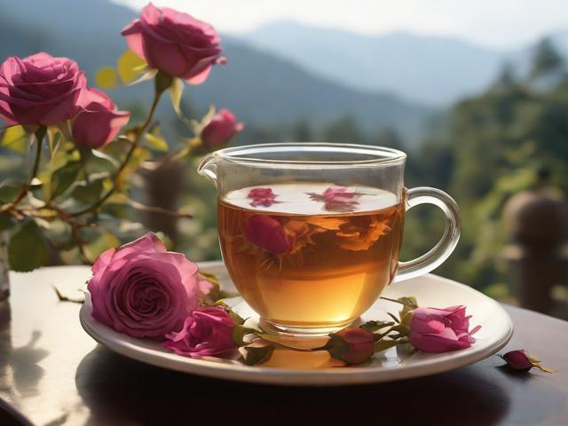 旅游景点售卖的玫瑰花茶名称是什么？