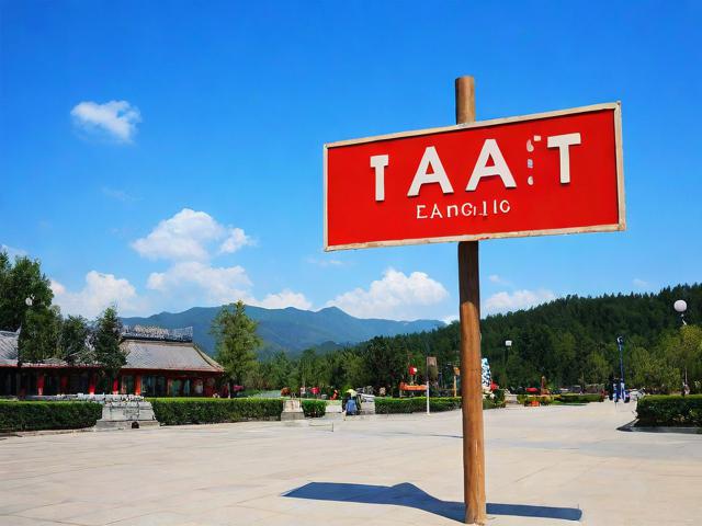 旅游景点的标识牌通常被称为什么？