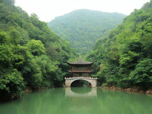 一片绿森指的是哪个旅游景点?