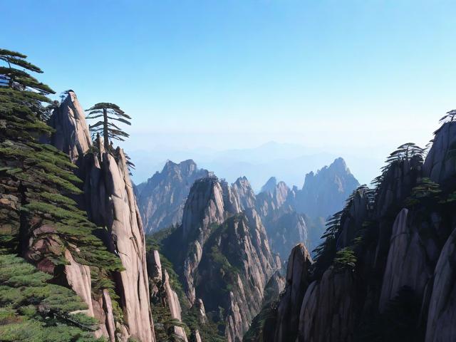 黄山一日游路线攻略,如何高效游览黄山美景?