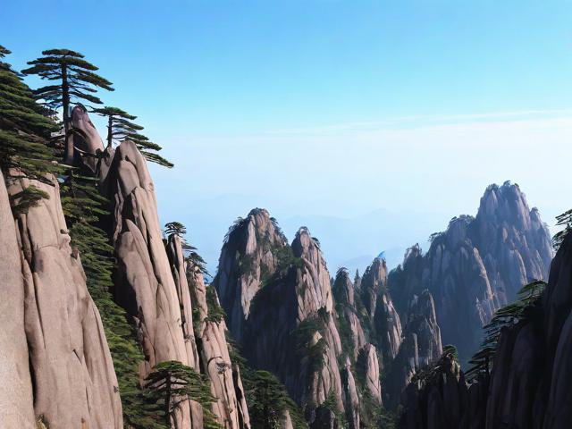 黄山一日游路线攻略,如何高效游览黄山美景?
