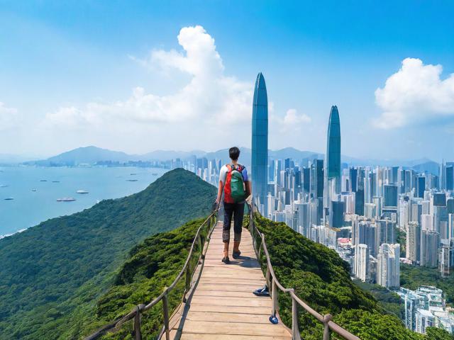 深圳爬山攻略,哪些山峰值得一爬?
