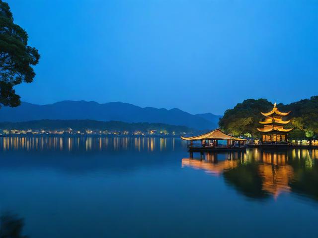 西湖夜游攻略,西湖夜游攻略,如何尽享夜色中的美景与浪漫?