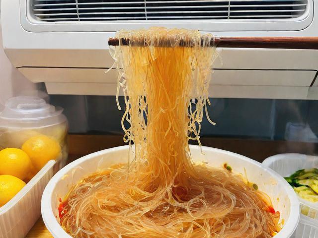 外卖店使用空调冷凝水泡发粉丝引发关注？