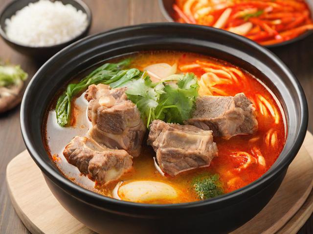 韩国高价排骨汤引争议，87元一碗是否物有所值，肥肉含量引质疑