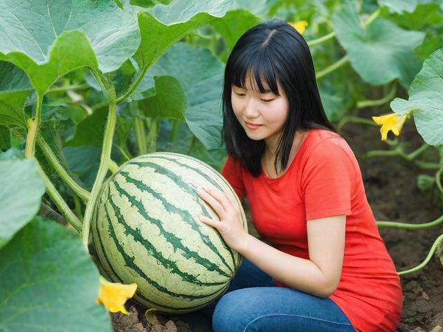 女子瓜地发现神秘瓜种,究竟是何物?