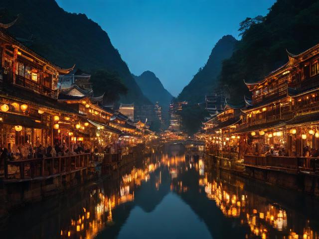 贵州灯火人间,寄托思念的温暖之地