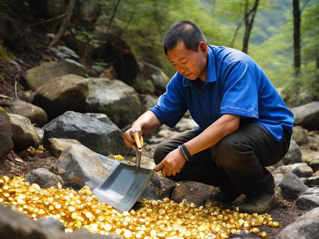 游客携带铲子景区寻宝，意外发现玛瑙黄金之谜？