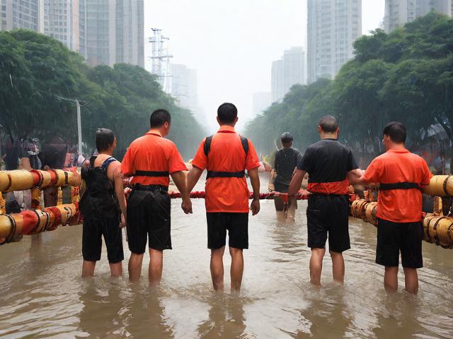郑州暴雨引发民众手拉手搭人桥,背后原因令人动容!