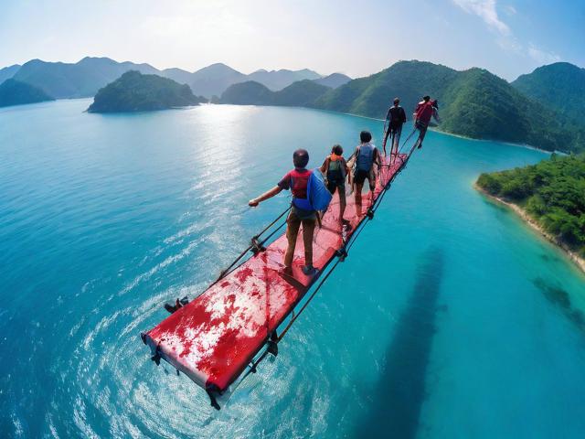 景区游客高空坠落事件揭秘,为何水中出现血迹?