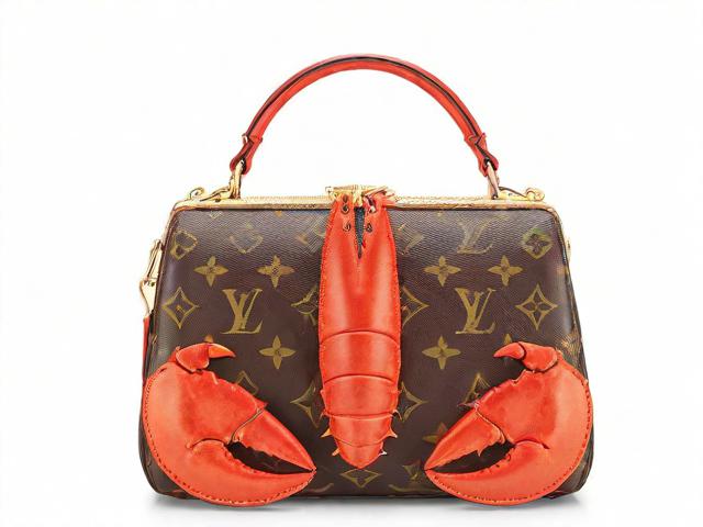 LV龙虾造型手袋,奢侈品选择,手袋还是龙虾?售价高达55500元!